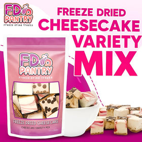 FD Pantry strawberry swirl bites deliver vibrant flavor in a light bite