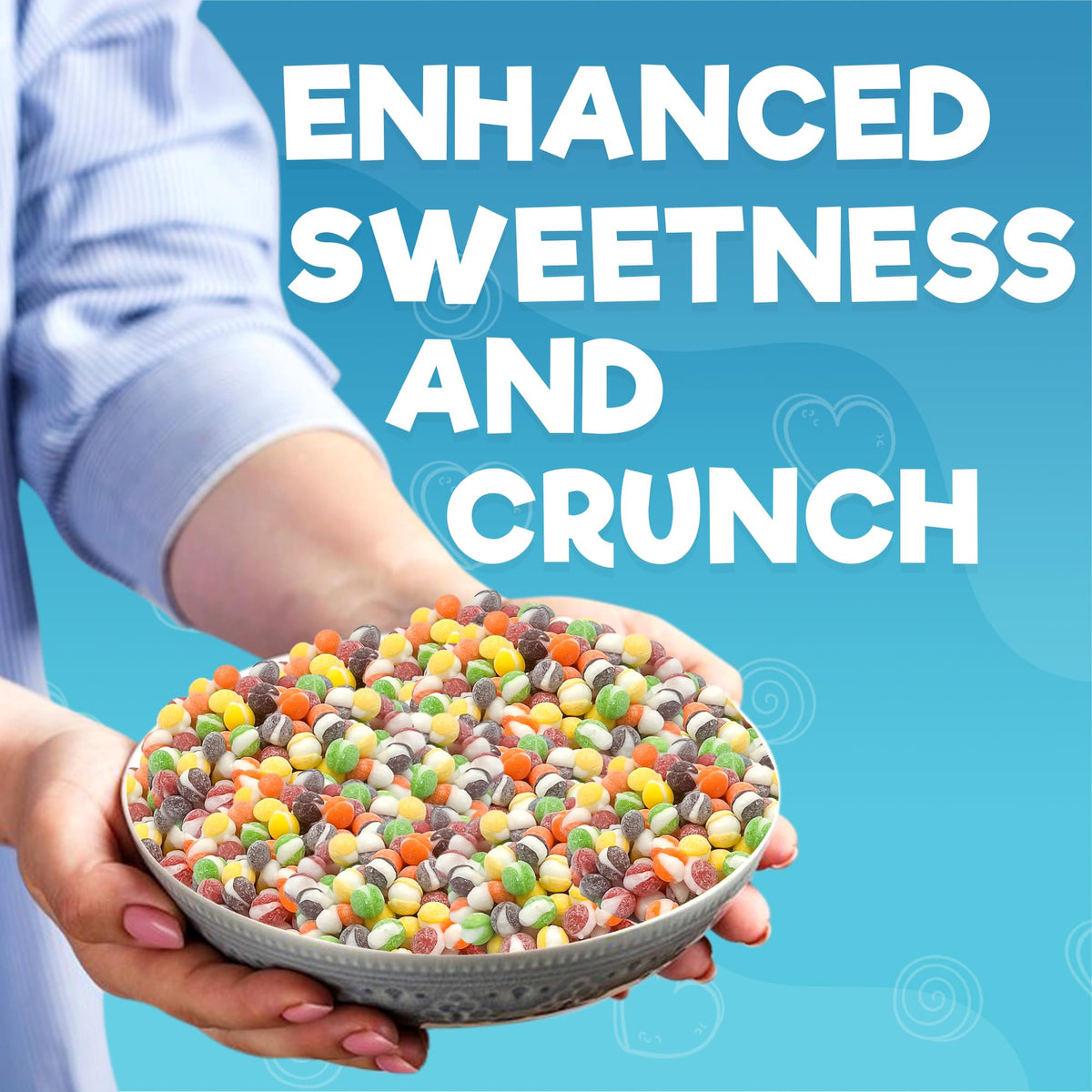 FD Pantry Fruit Crunch Sour Freeze Dried Candy office break snack.