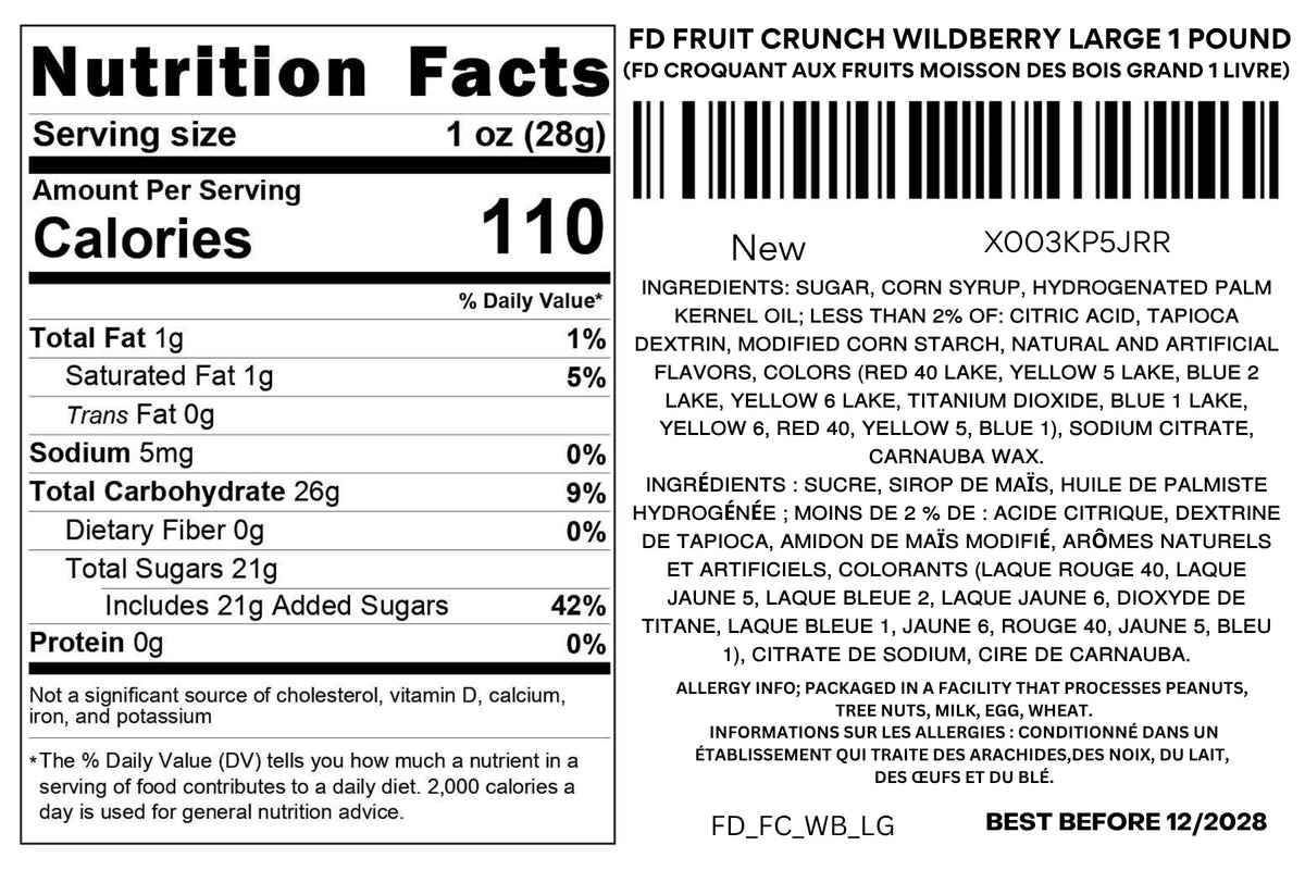 FD Pantry Wildberry candy ideal Easter or birthday gift