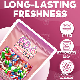 FD Pantry Wildberry candy poured into a bowl inviting sharing and tasting
