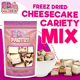Assorted Neapolitan flavors (chocolate, strawberry, vanilla) in a single bite-sized treat.