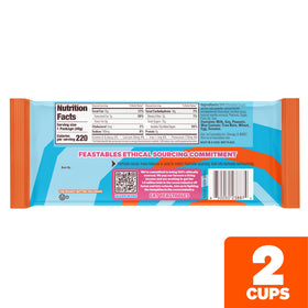 Feastables Fairtrade cocoa label signaling ethical sourcing.