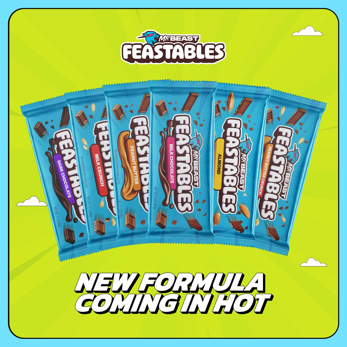 Feastables MrBeast dark chocolate sea salt wrap close-up for gifting ideas.