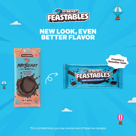 Feastables MrBeast gift-ready chocolate set shown as a thoughtful present.