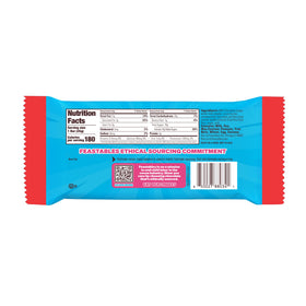 Feastables MrBeast wrapper featuring Fairtrade cocoa logo