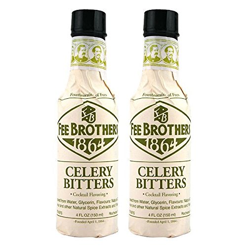 Fee Brothers Celery Bitters 5 oz bottle ready to elevate cocktails with balanced herbal notes.