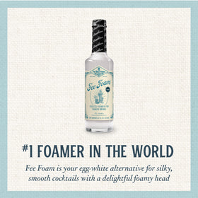 The 12.7 oz bottle fits neatly in the bar setup for easy use.