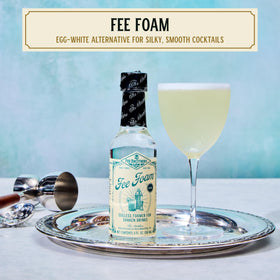 Fee Foam serves as an egg substitute for vegan-friendly drinks.