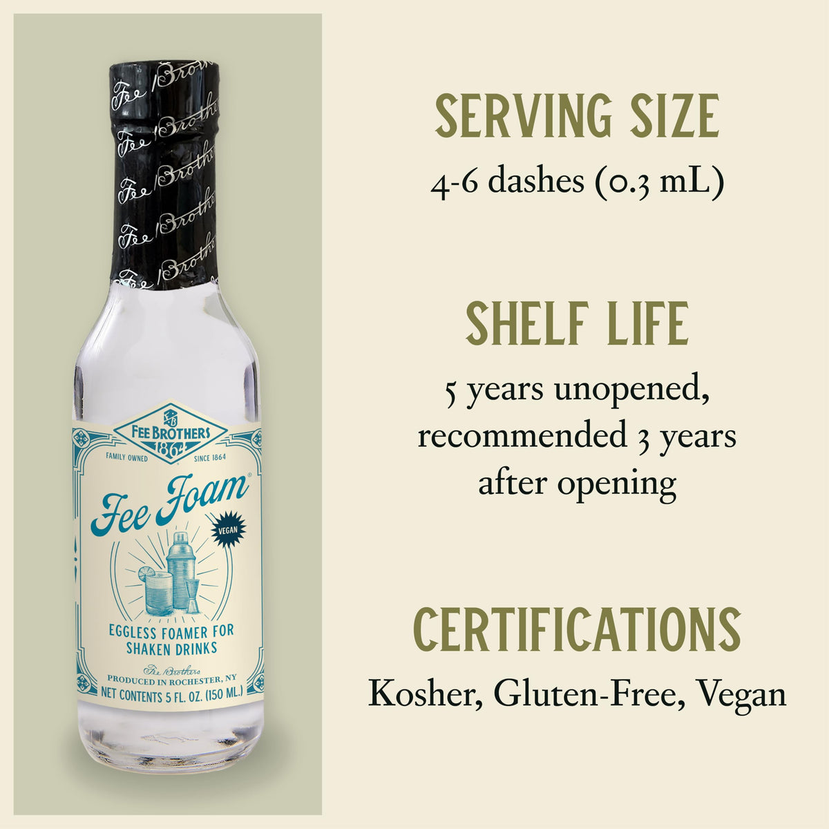Ideal for pro-style cocktails at home with measured dashes.
