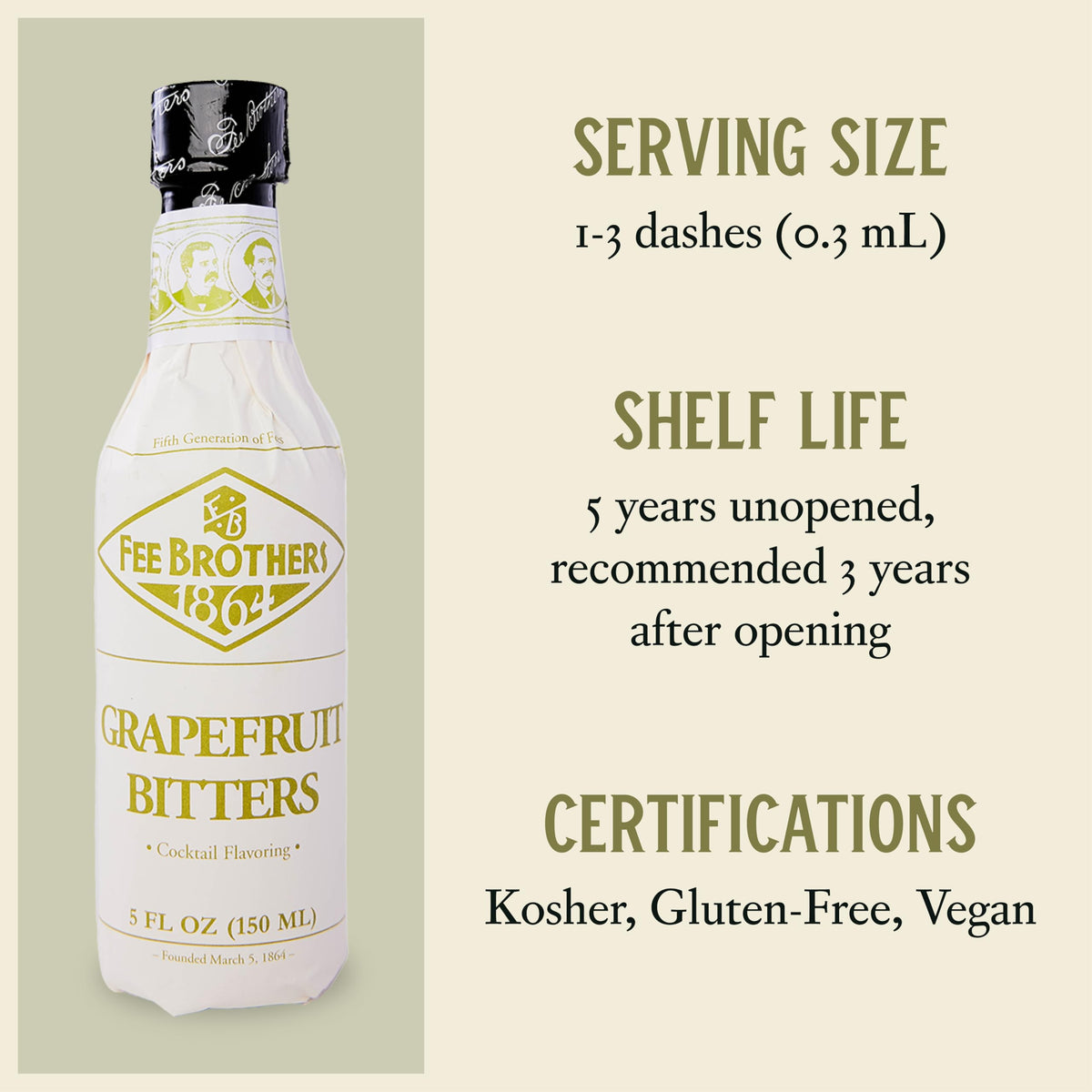 A cocktail prepared with Fee Brothers Grapefruit Bitters for enhanced aroma and balance.