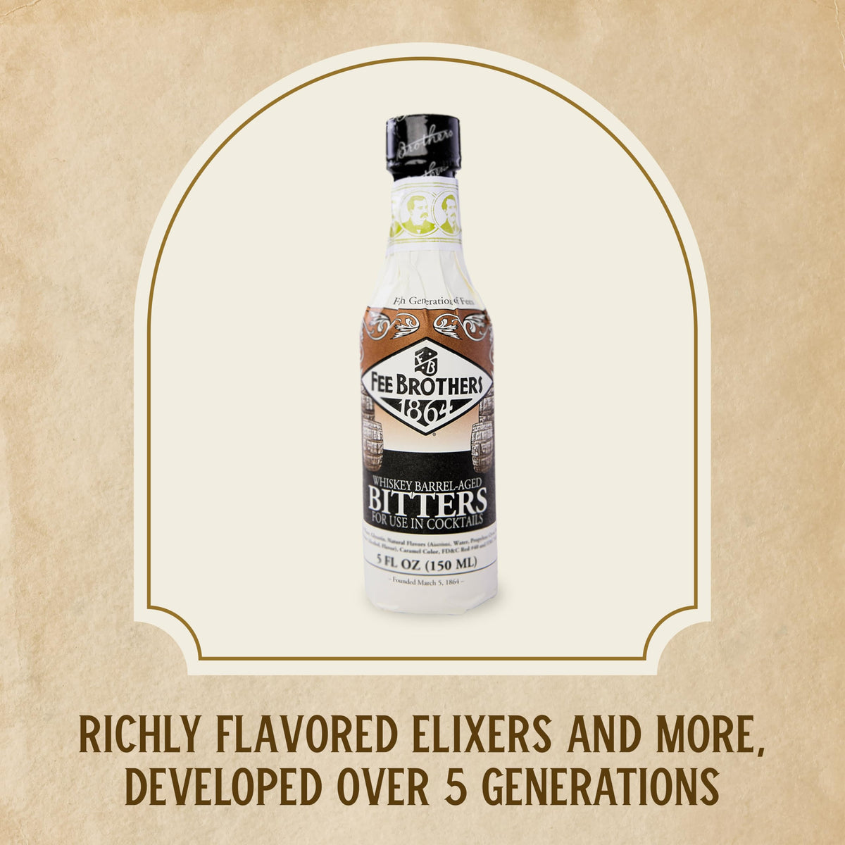 Fee Brothers Rochester NY heritage; crafted in New York for authentic flavor.