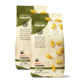 Felicetti Lumache 2-pack front view, ideal for quick weeknight meals.