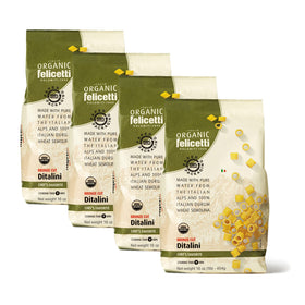 Felicetti Organic Ditalini pasta from Italy, perfect for al dente texture