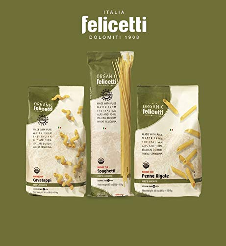 Felicetti Organic family history logo representing four generations