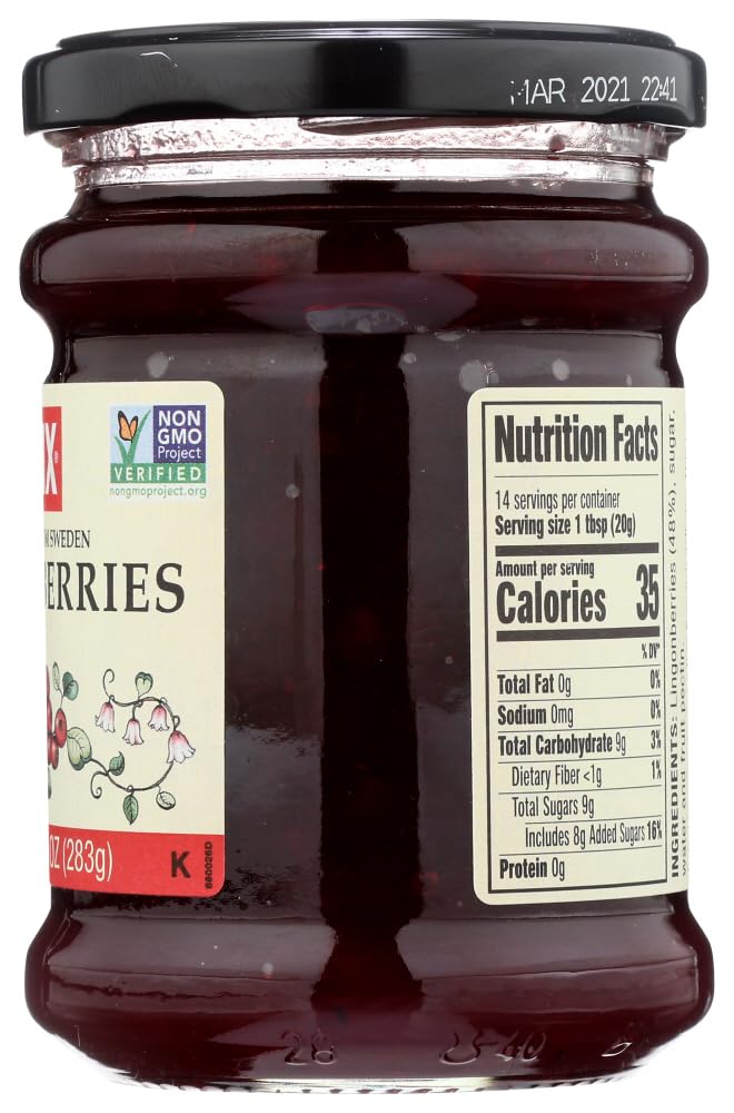 Felix Lingonberries pack-2 ingredient-label for quality details.