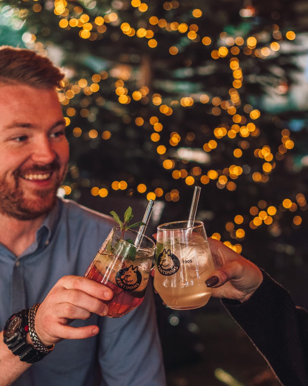 Fentimans botanically brewed label attracts curious shoppers seeking premium soda.