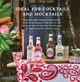 Fentimans Curiosity Cola bottle on table invites a curious sip.