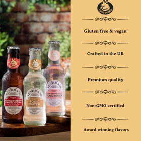 Fentimans Ginger Beer with lime wedge suggests perfect mocktail ideas.