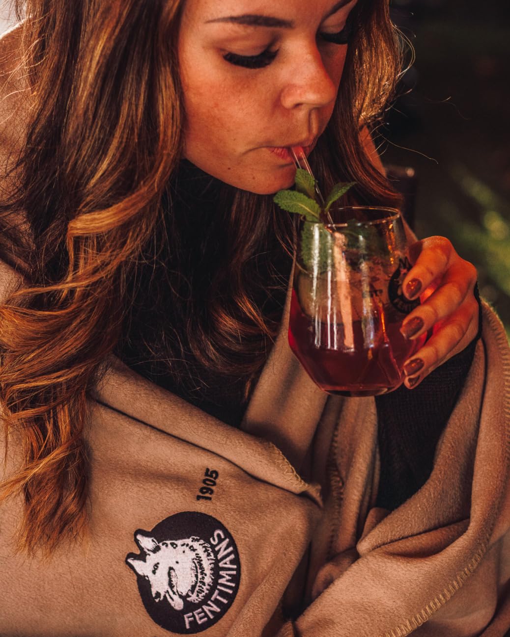 Fentimans Sparkling Curiosity Cola used as a premium mixer for cocktails.