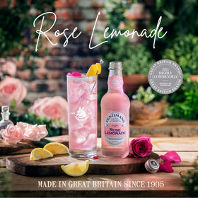 Fentimans bottle back label highlights botanically brewed heritage