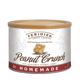 Close-up of FERIDIES squares showing crunchy texture.