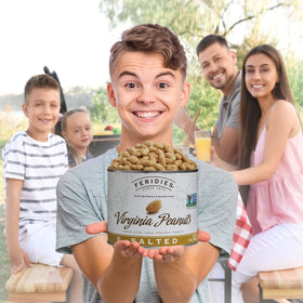 FERIDIES vacuum-sealed can preserves freshness for office snacking.