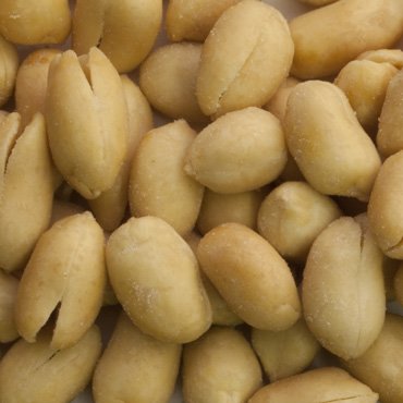 FERIDIES Virginia peanuts cooking in peanut oil, rich roasted aroma.