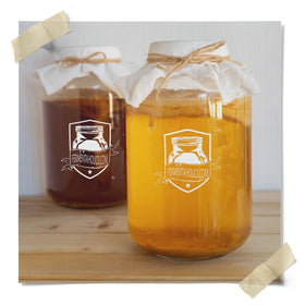 Fermentaholics kosher-certified tea blend packaging, ready for home use.