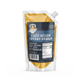Fermentaholics Liquid Invert Sugar Syrup bottle shows smooth texture for desserts