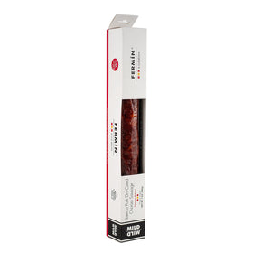 FERMIN Iberico Chorizo whole sausage on board, ideal for tapas