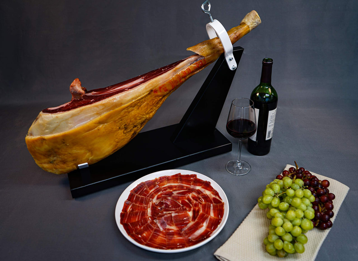 FERMIN acorn-fed ham on board showcases nutty aroma