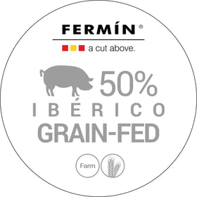 FERMIN Jamon Iberico heritage from La Alberca, slow-cured flavor.