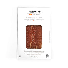 FERMIN Jamon Iberico sliced 2oz, perfect for tapas and cheese boards.