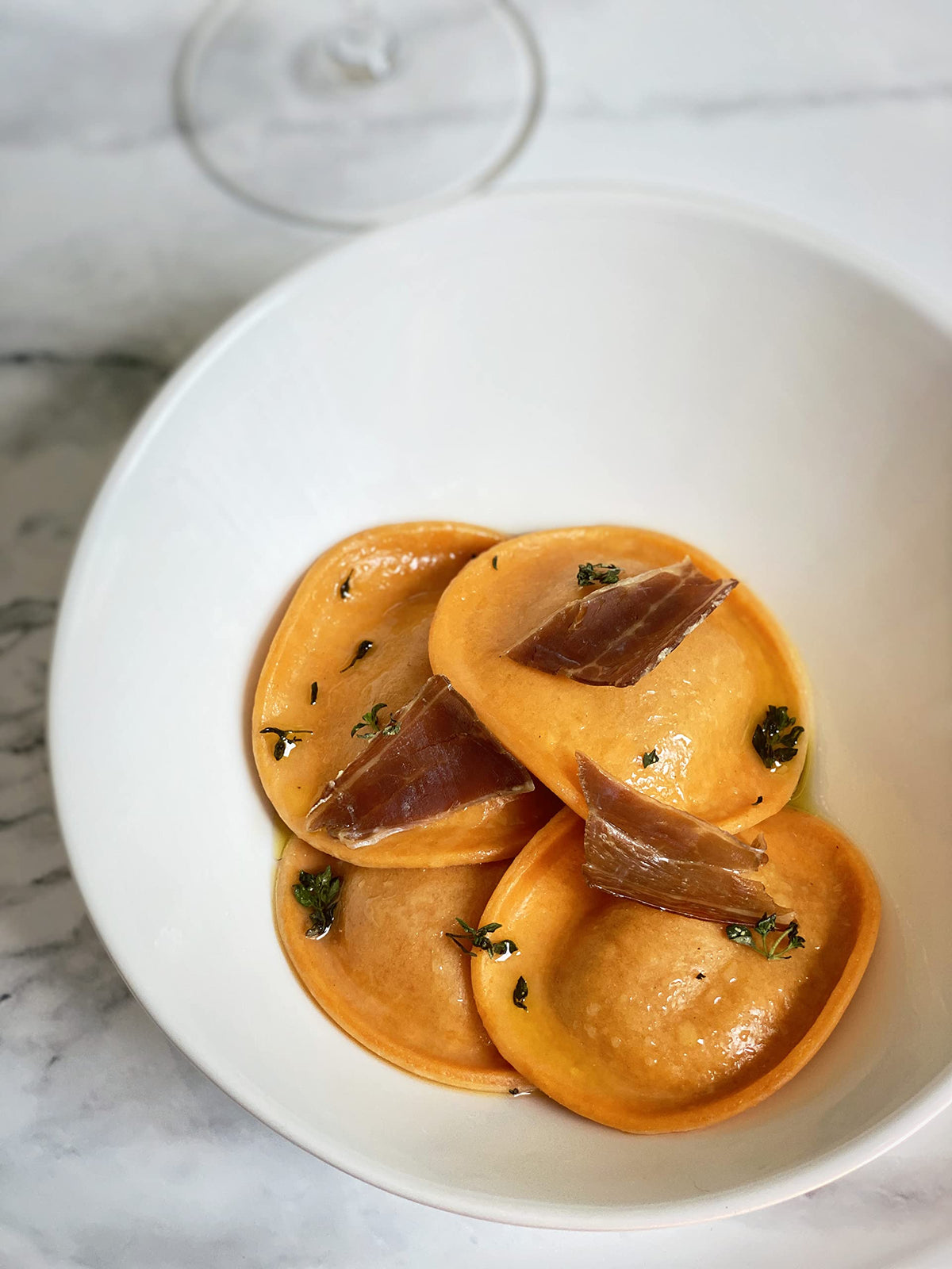 FERMIN Jamon Iberico thin-sliced texture enhances delicate, savory notes.