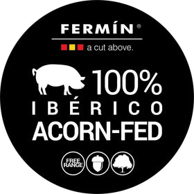 FERMIN ready-to-eat Iberico slices 2oz ideal for quick appetizers.