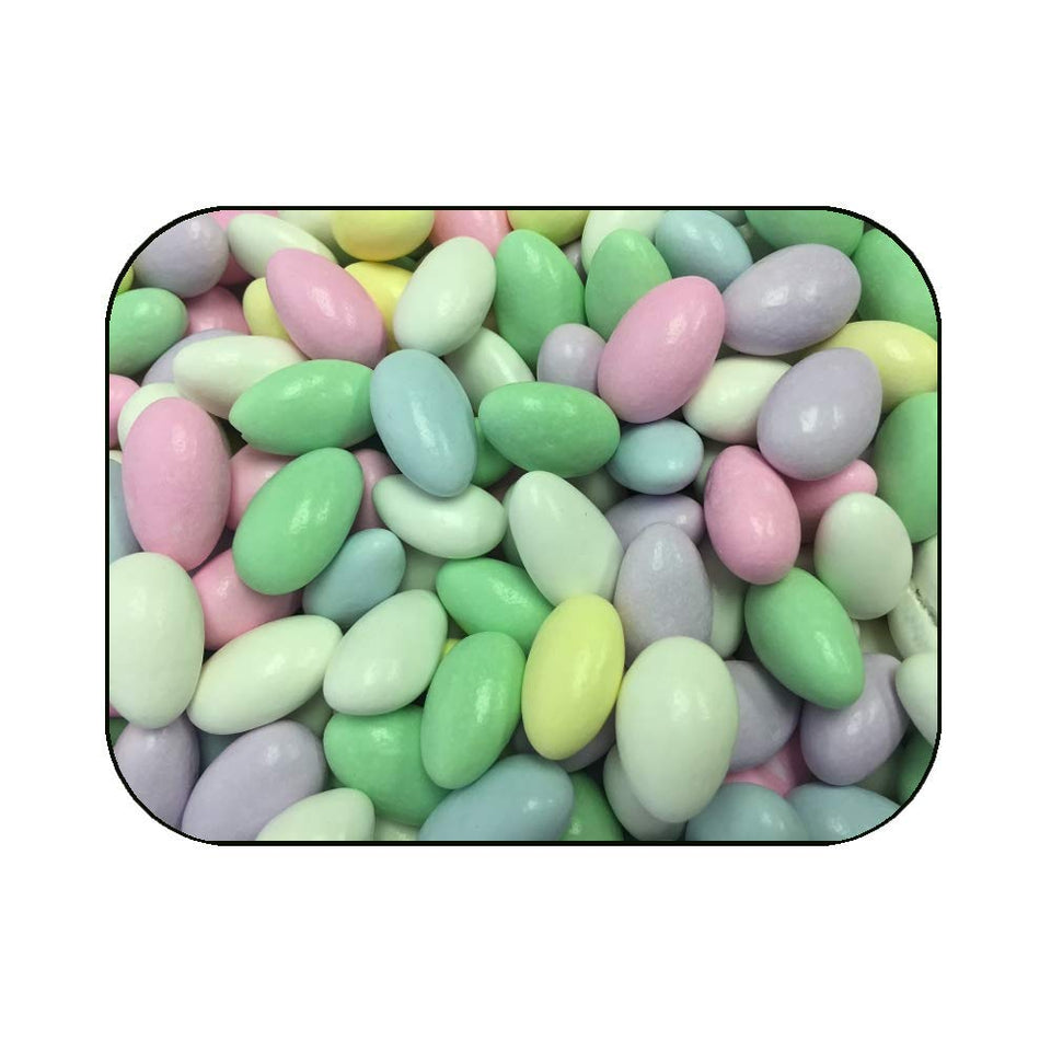 Ferrara Jordan Almonds Pastel 3lb pack with colorful candy coating for parties and weddings