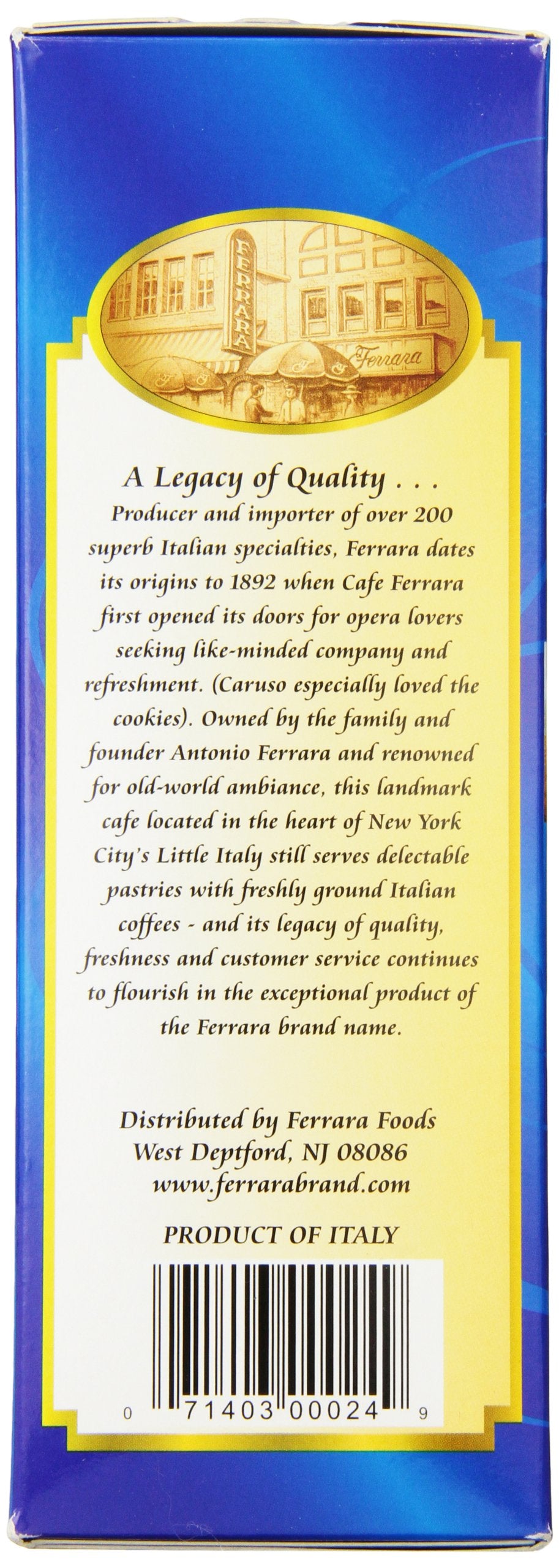 Ferrara Torrone made in Italy, traditional confectionery perfect for gifting.