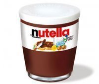 Ferrero Nutella glass jar showing smooth hazelnut spread, perfect for breakfast and snacks