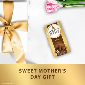 Ferrero Rocher creamy hazelnut filling enhances indulgent tasting experience.