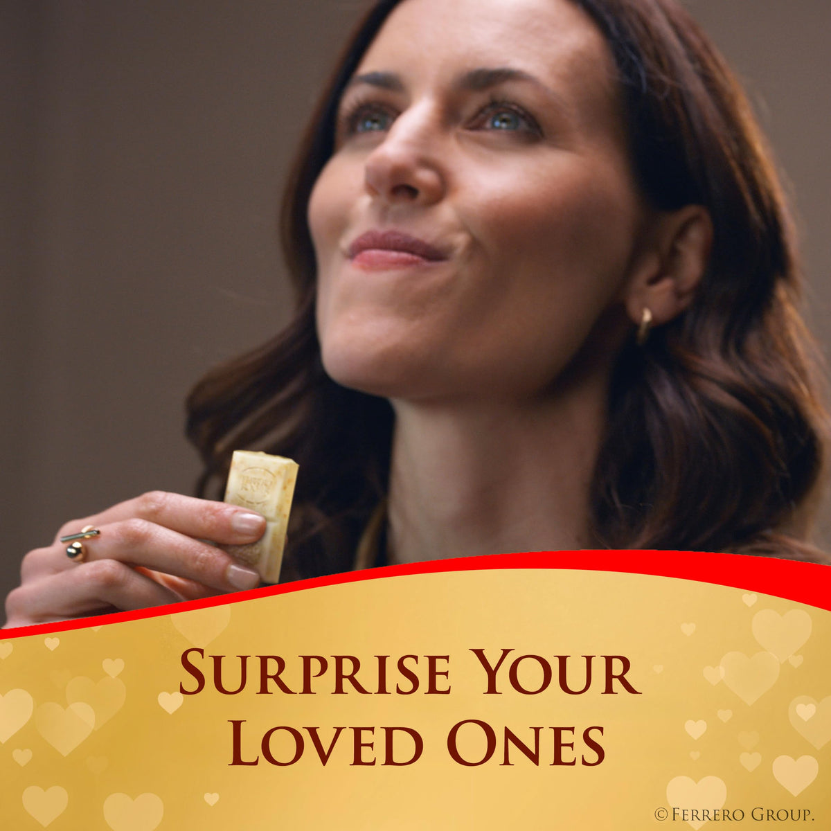 Ferrero Rocher bars white chocolate hazelnut close-up; creamy texture allure.