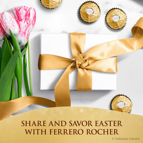Ferrero Rocher Easter gift idea for sharing with family and friends.