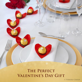 Ferrero Rocher hazelnut core detail emphasizes creamy texture