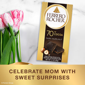 Gold-foil packaging of Ferrero Rocher for Easter gifting