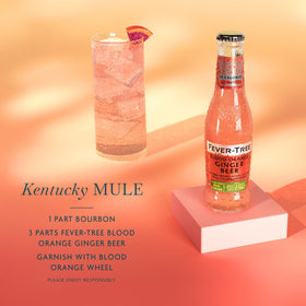 Fever-Tree Blood Orange Ginger Beer 6.8 oz bottle pack for entertaining.