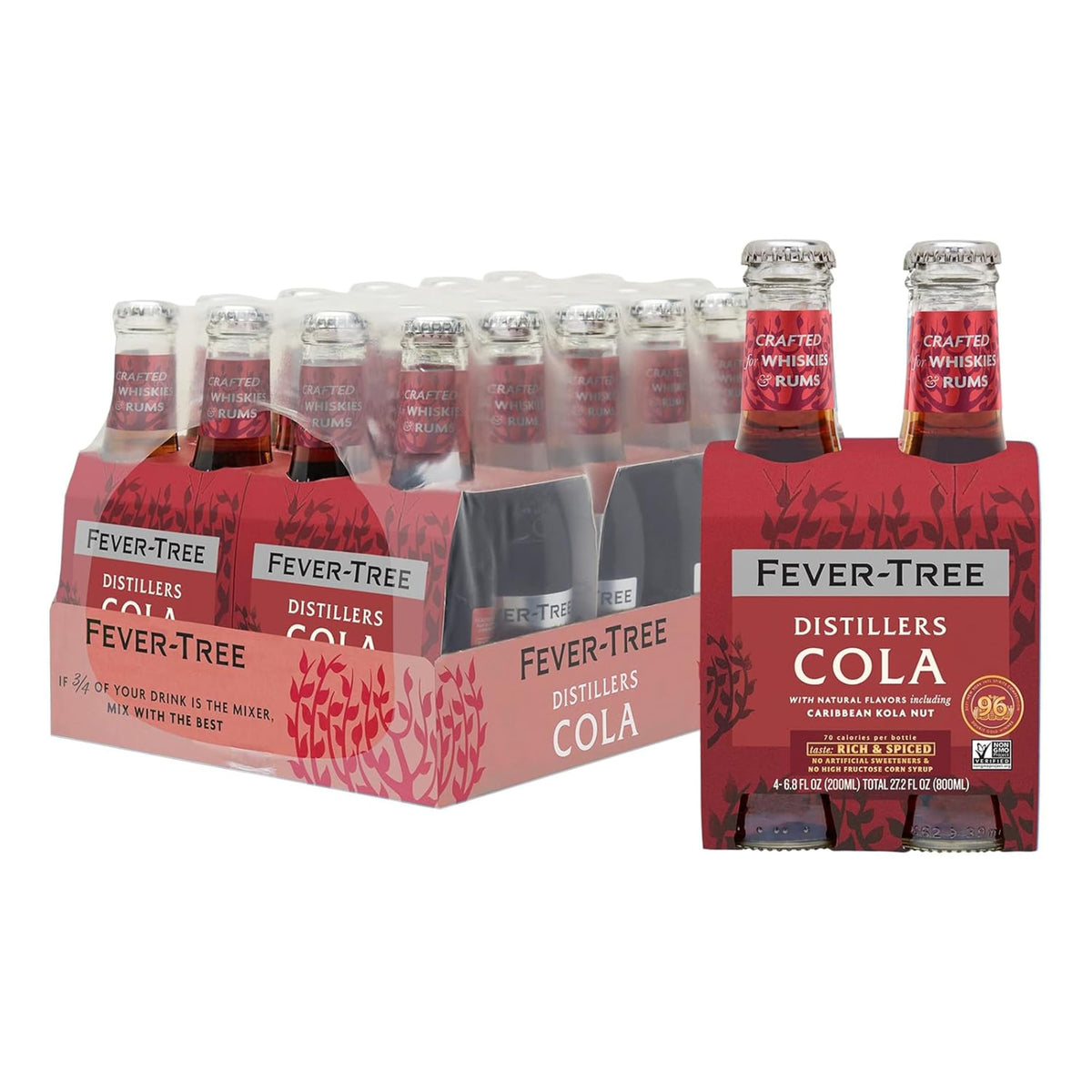 Fever-Tree Distillers Cola ingredients showcase rich flavor for premium cocktails.