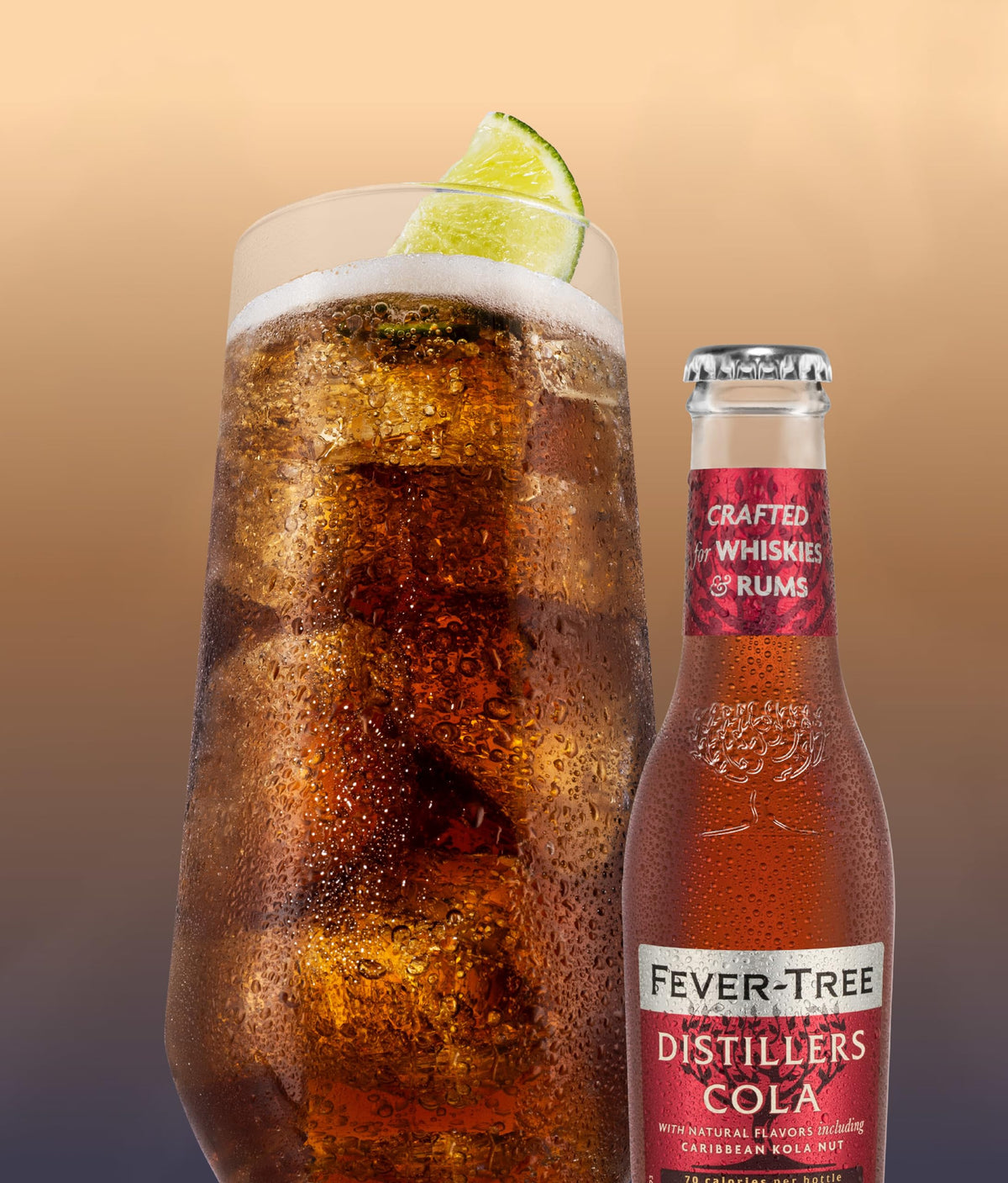 Fever-Tree Distillers Cola spice balance enhances mixed drinks with sophisticated aroma.