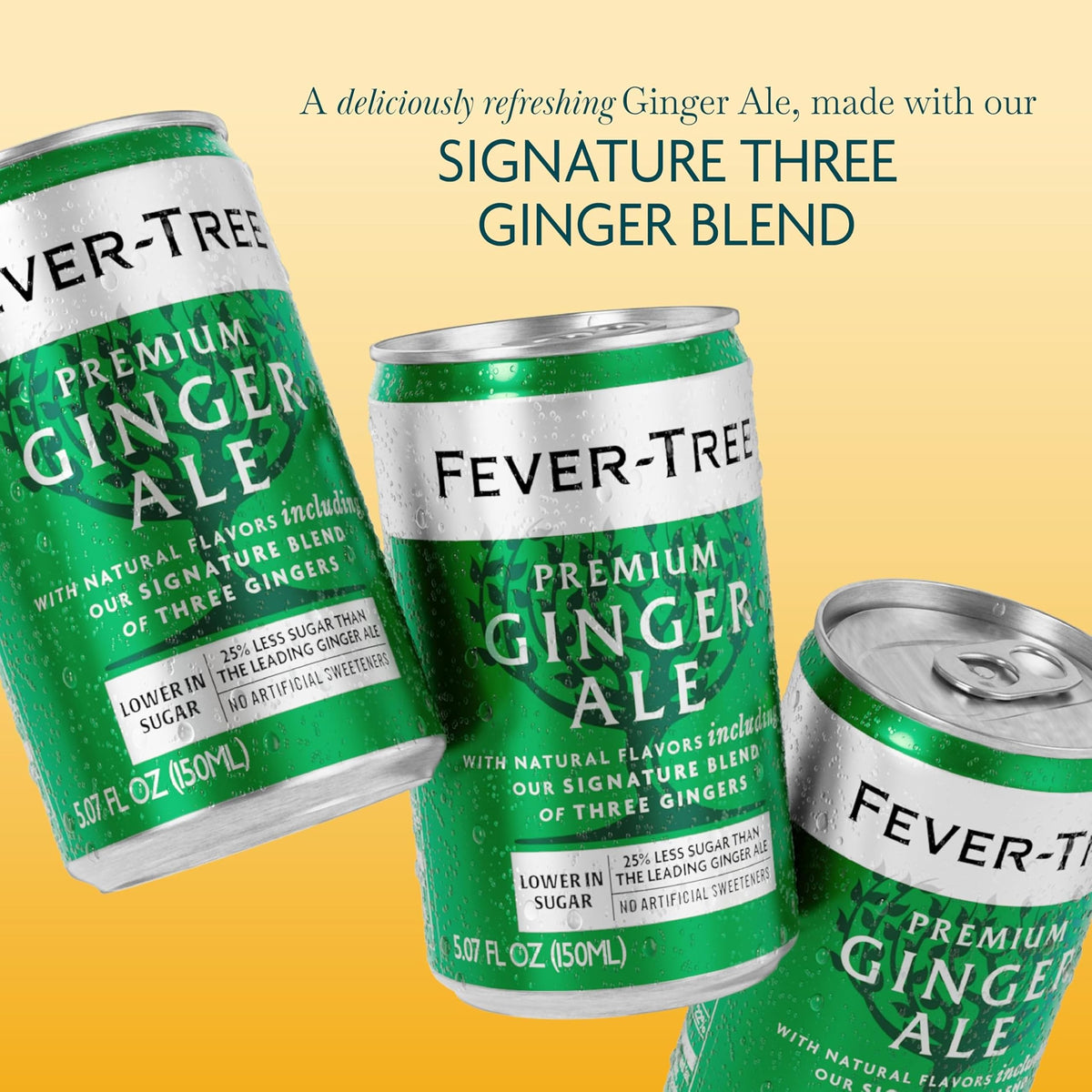 Fever-Tree Ginger Ale offers a citrus aroma wrapped around a crisp profile.
