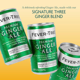 Fever-Tree Ginger Ale offers a citrus aroma wrapped around a crisp profile.