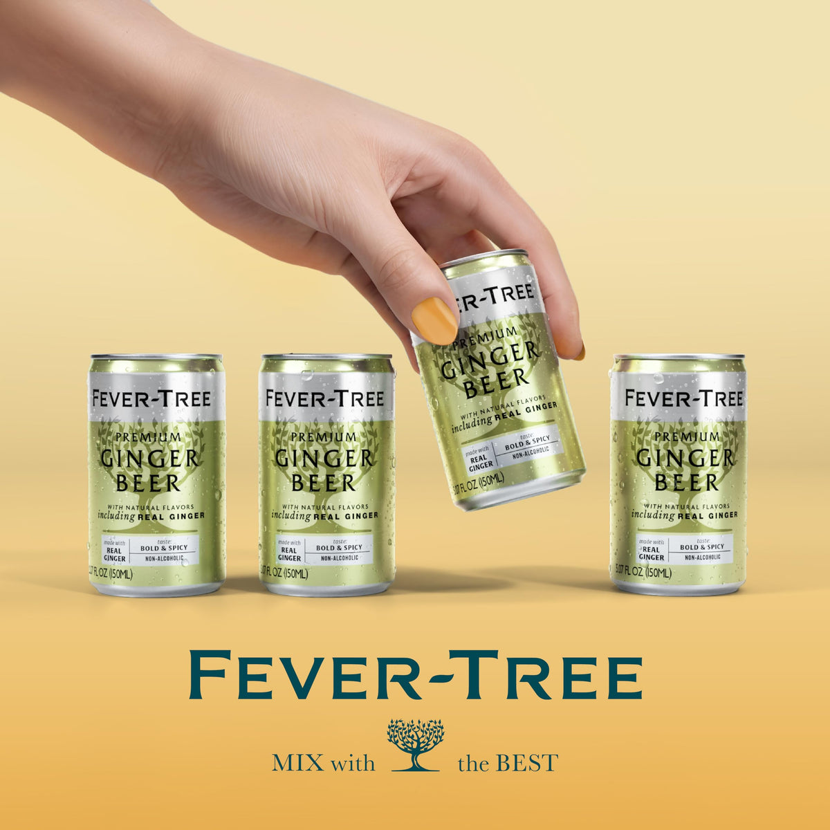 Fever-Tree Ginger Beer is a party-ready mixer for cocktails and mocktails.