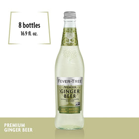 Fever-Tree pack of eight Original Ginger Beers for gatherings.